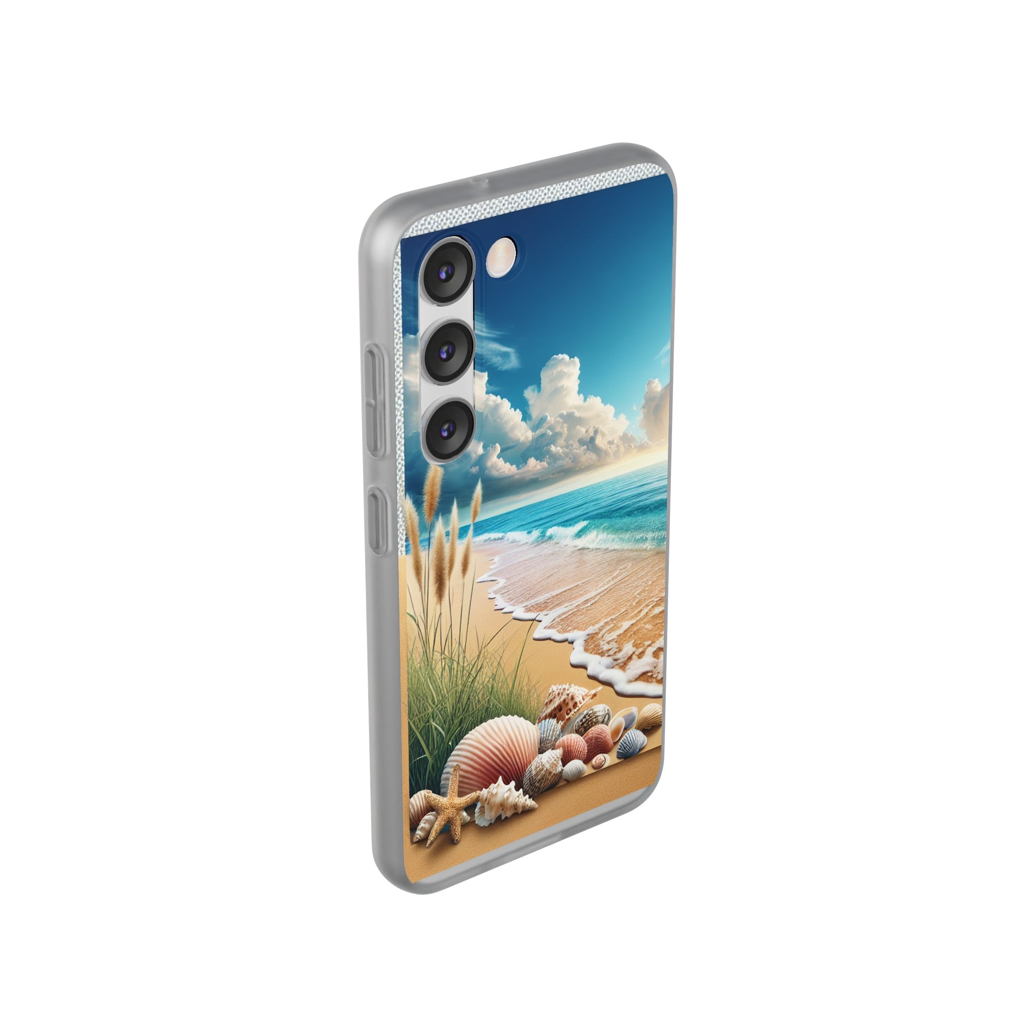 Strandparadies Handy Cover - Für iPhone & Samsung, Tauche ein in die Wellen - Die Inspiration für einen baldigen Urlaub