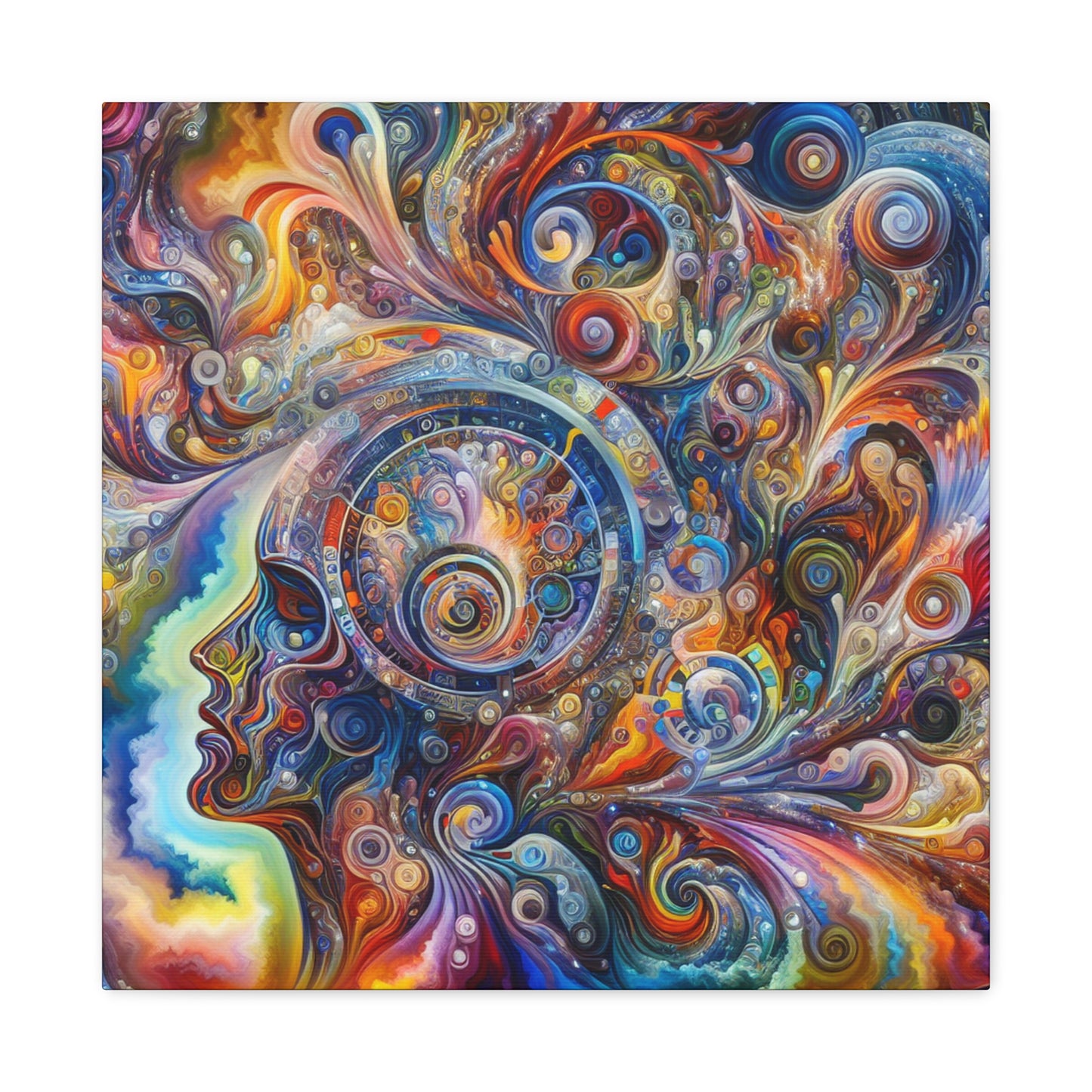 bunter Punk vonTheodore Vanborough Bloomfield     -Canvas