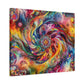 Bunte Spirale von Alabaster Fenton Fields    -Canvas -Wandgemälde