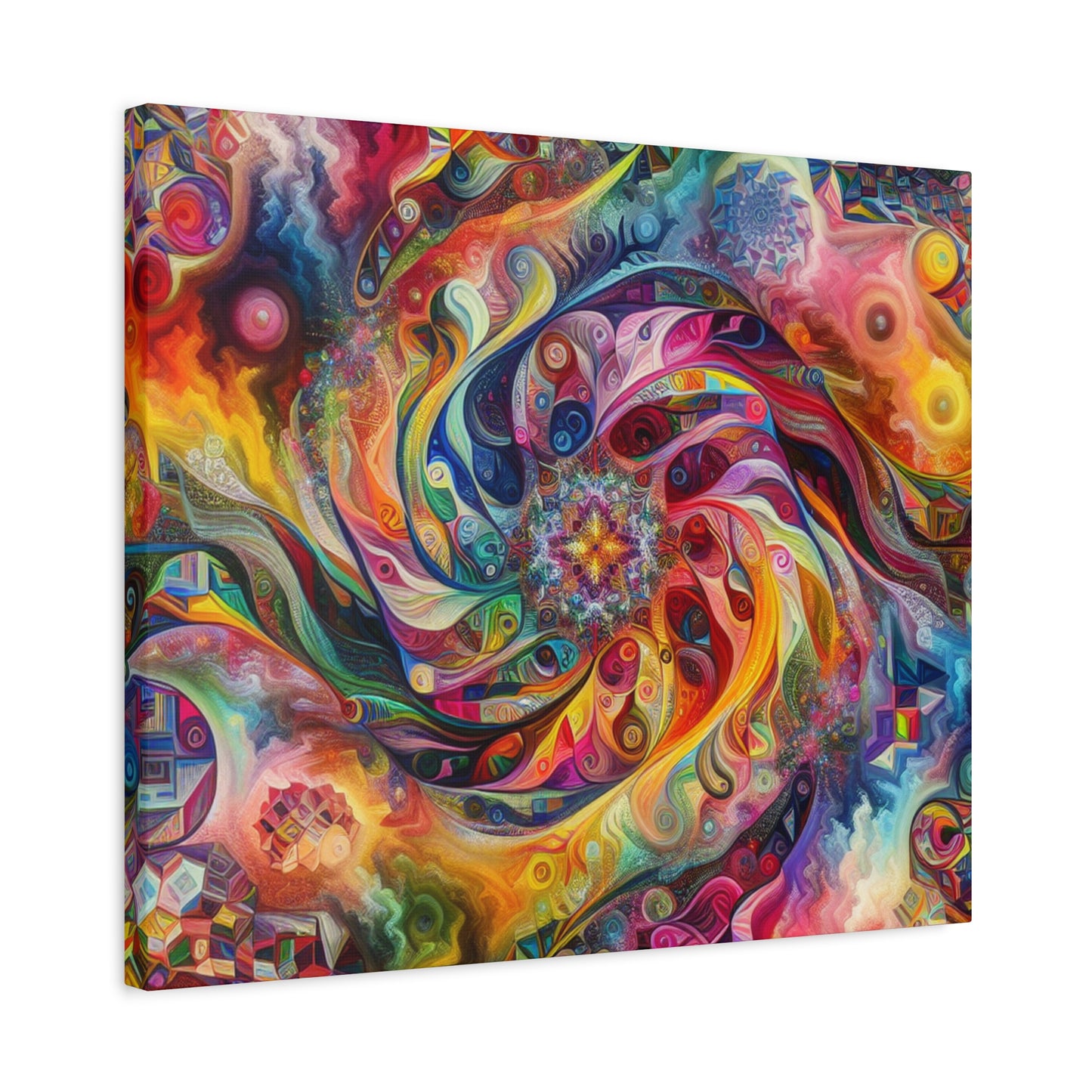 Bunte Spirale von Alabaster Fenton Fields    -Canvas -Wandgemälde