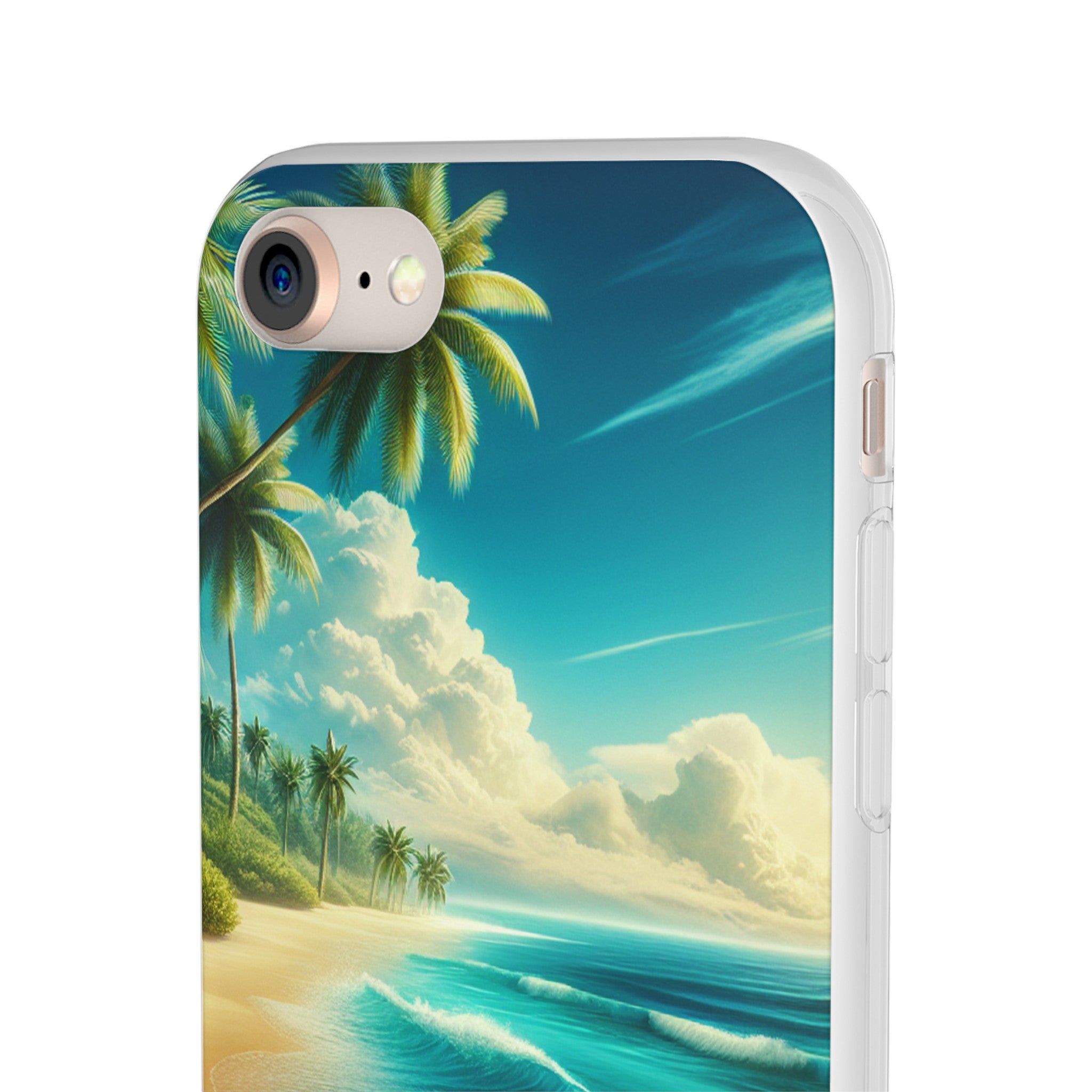 Strandparadies Handy Cover - Für iPhone & Samsung, Tauche ein in die Wellen - Die Inspiration für einen baldigen Urlaub