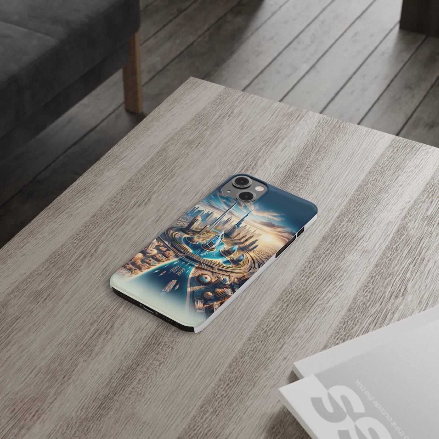 Dubai Dreams: Dein Handy-Cover in luxuriösem Glanz mit dem Design der Wahrzeichen Dubais wie z.B. Burj Khalifa oder dem Burj al Arab!