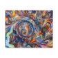 bunter Punk vonTheodore Vanborough Bloomfield     -Canvas