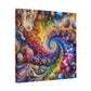 Farbenfrohe Blasen von Theodore Belleview Collection -Canvas -Wandgemälde