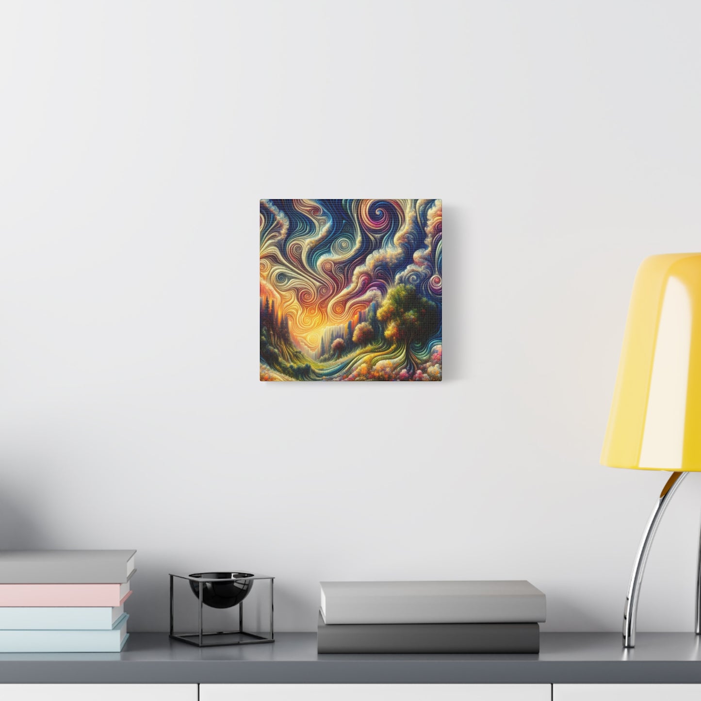 bebender Himmel von Edgar Bellefontaine    -Canvas -Wandgemälde