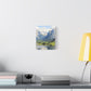 schöne Berglandschaft in der Schweiz    - Canvas   - Leinwandbild   -Wandbild