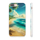 Strandparadies Handy Cover - Für iPhone & Samsung, Tauche ein in die Wellen - Die Inspiration für einen baldigen Urlaub