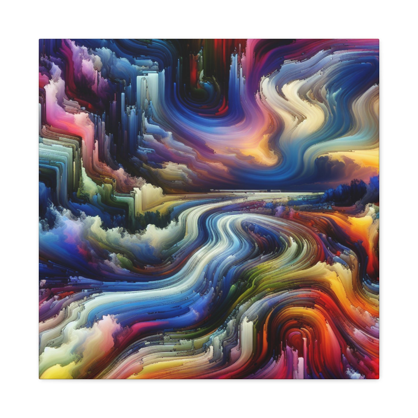 Bunter Vielfalt von Sebastian Kensington    -Canvas -Wandgemälde
