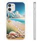 Strandparadies Handy Cover - Für iPhone & Samsung, Tauche ein in die Wellen - Die Inspiration für einen baldigen Urlaub