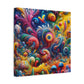 Bunter Meeresgrund von Sebastian Castellucci   -Canvas