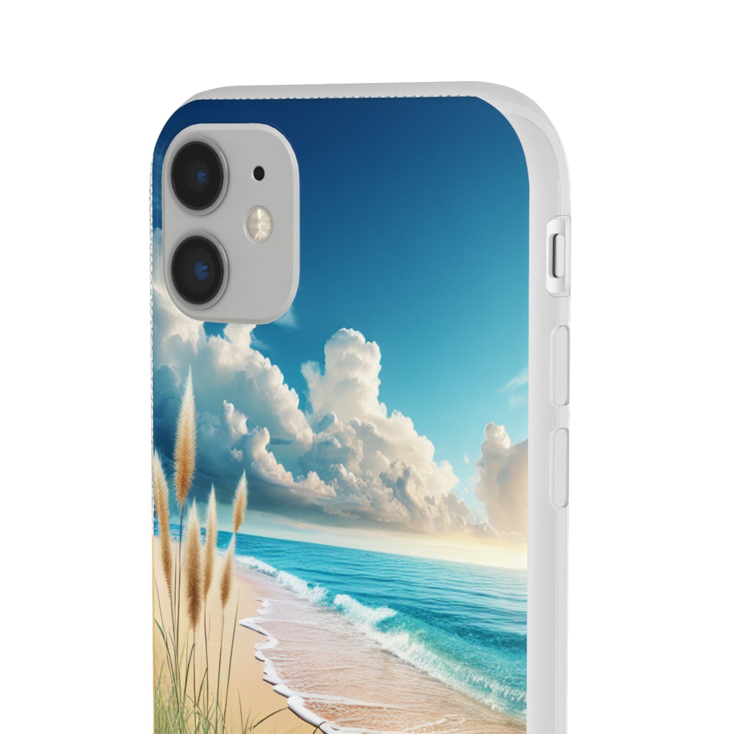 Strandparadies Handy Cover - Für iPhone & Samsung, Tauche ein in die Wellen - Die Inspiration für einen baldigen Urlaub