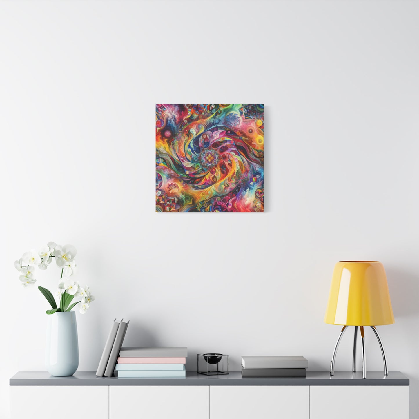 Bunte Spirale von Alabaster Fenton Fields    -Canvas -Wandgemälde