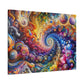 Farbenfrohe Blasen von Theodore Belleview Collection -Canvas -Wandgemälde