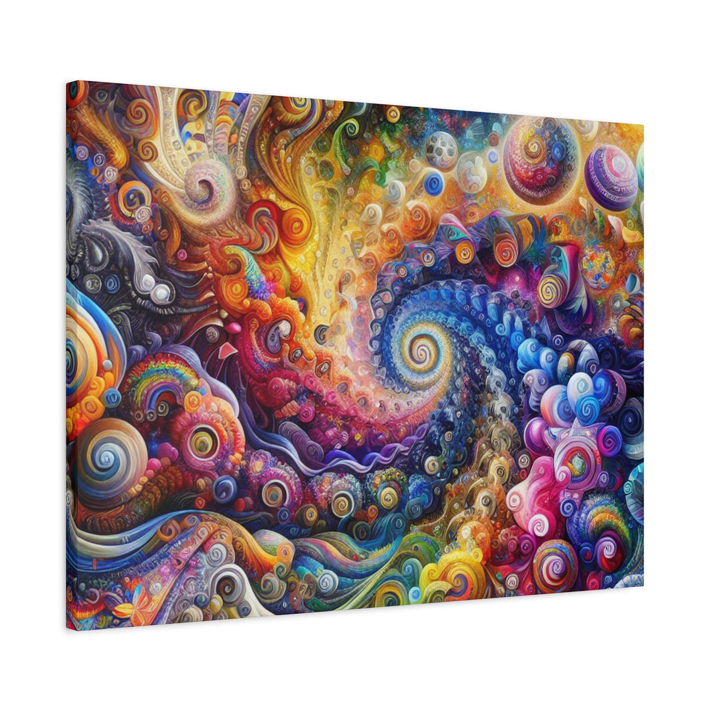 Farbenfrohe Blasen von Theodore Belleview Collection -Canvas -Wandgemälde