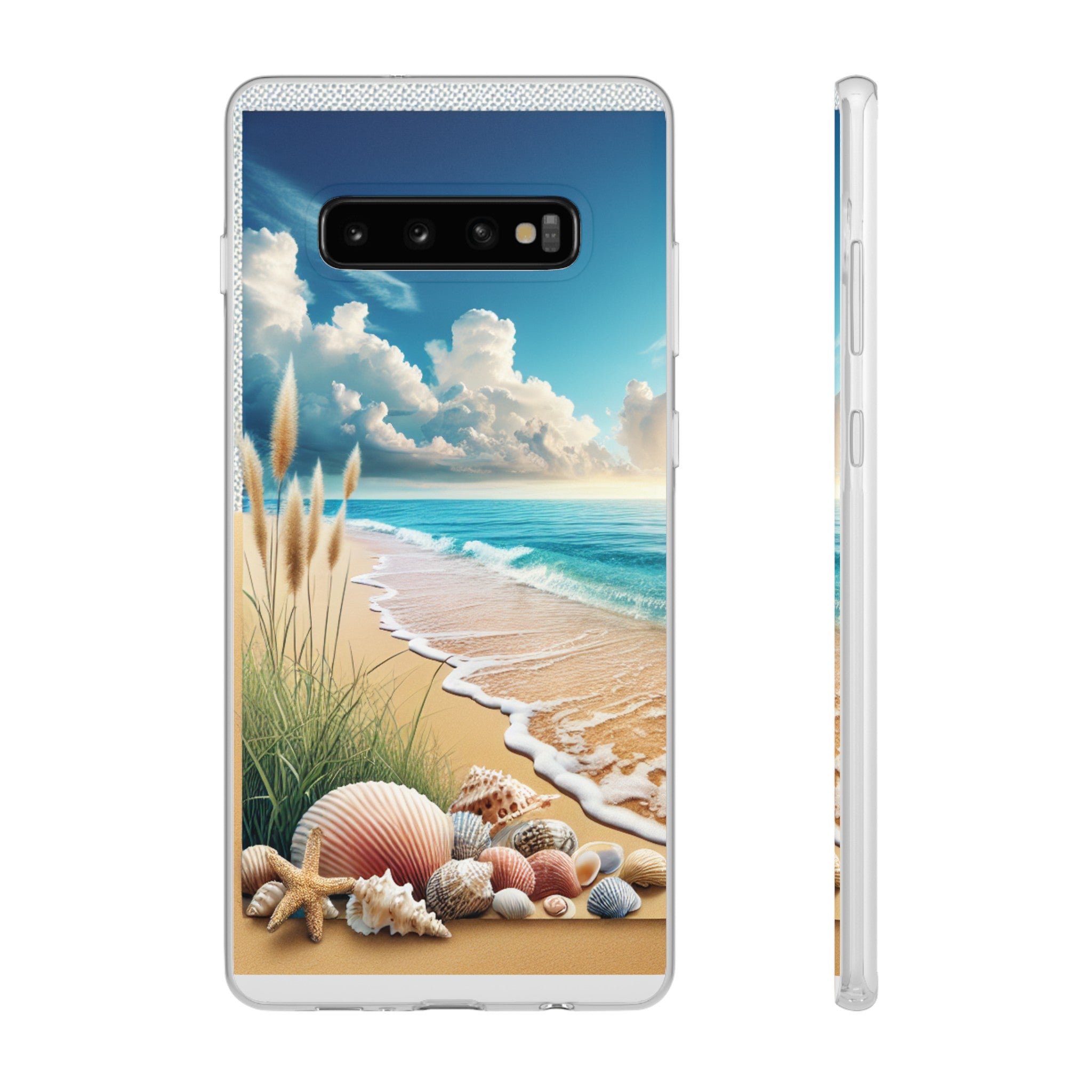 Strandparadies Handy Cover - Für iPhone & Samsung, Tauche ein in die Wellen - Die Inspiration für einen baldigen Urlaub