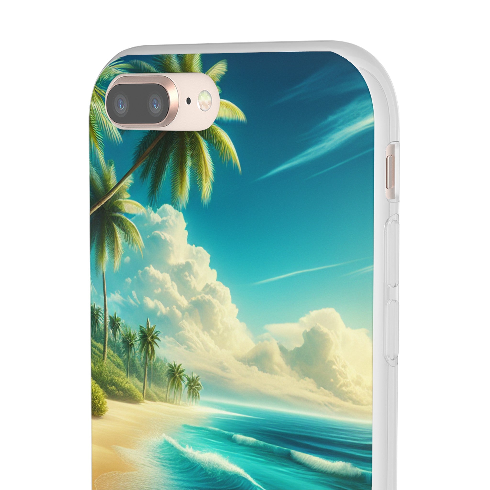 Strandparadies Handy Cover - Für iPhone & Samsung, Tauche ein in die Wellen - Die Inspiration für einen baldigen Urlaub