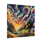 bebender Himmel von Edgar Bellefontaine    -Canvas -Wandgemälde