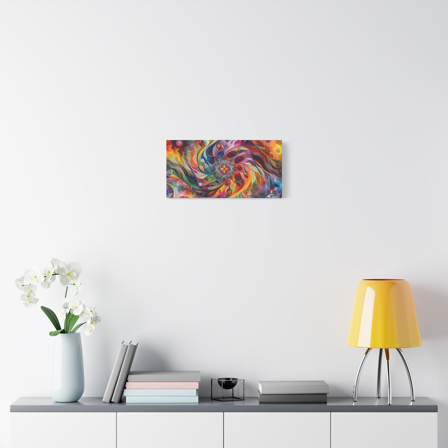 Bunte Spirale von Alabaster Fenton Fields    -Canvas -Wandgemälde