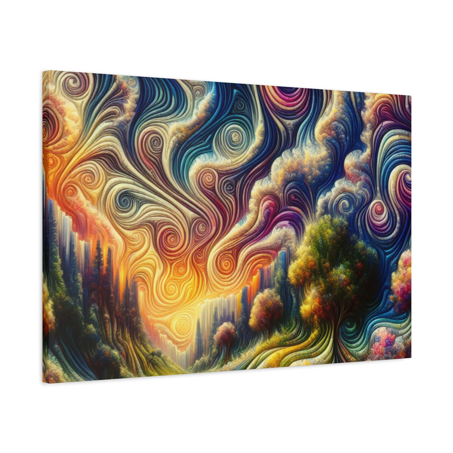 bebender Himmel von Edgar Bellefontaine    -Canvas -Wandgemälde