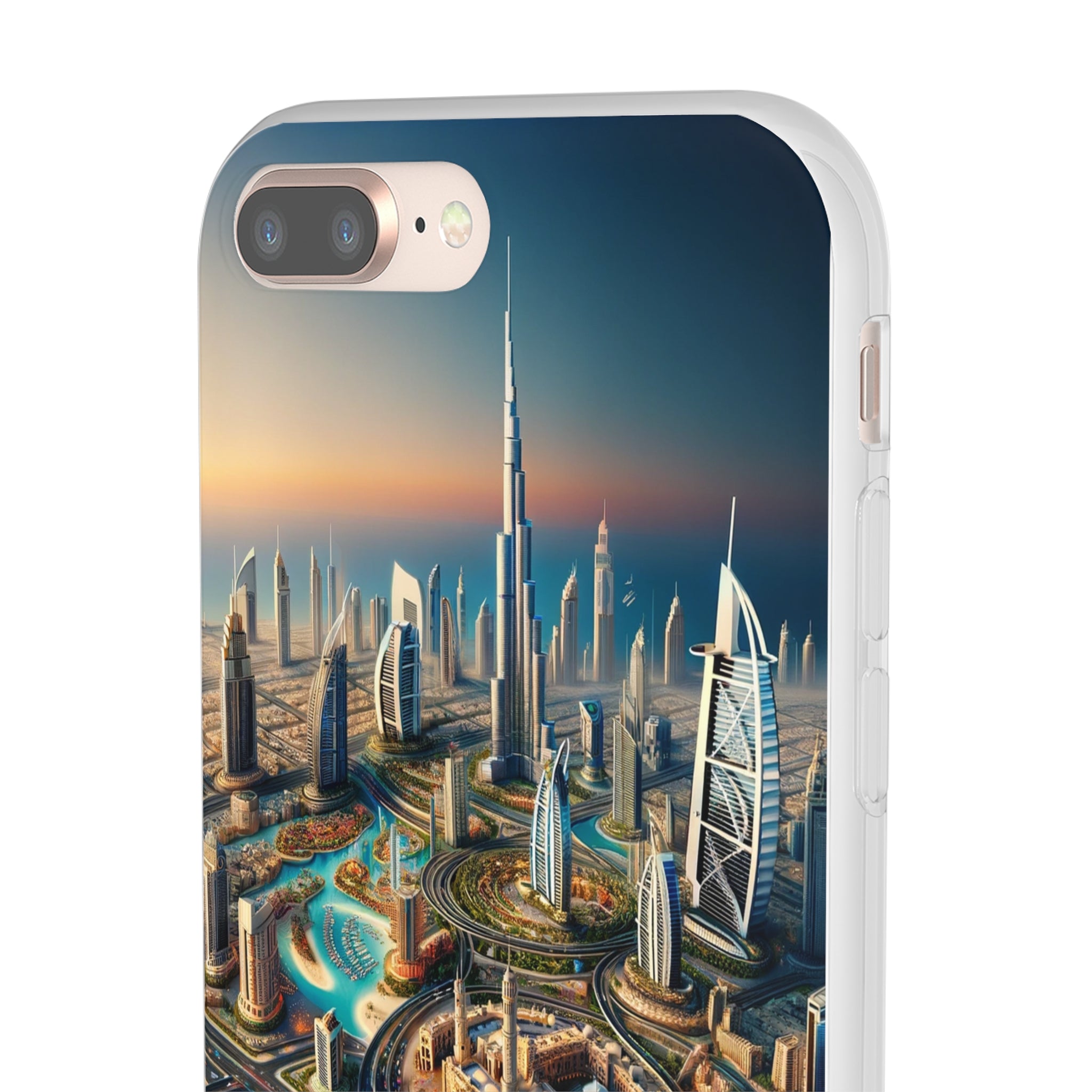 Dubai Dreams: Dein Handy-Cover in luxuriösem Glanz mit dem Design der Wahrzeichen Dubais wie z.B. Burj Khalifa oder dem Burj al Arab!