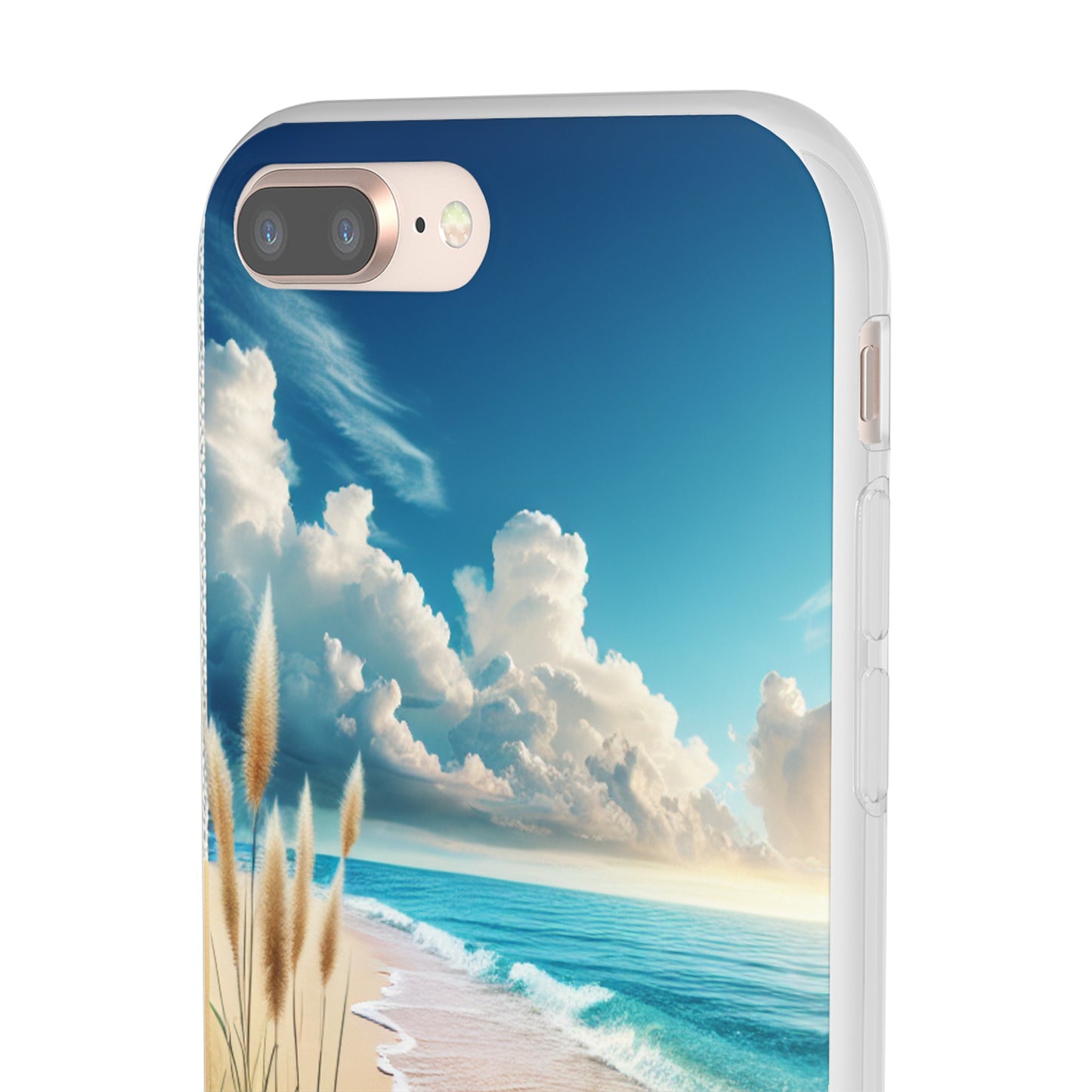 Strandparadies Handy Cover - Für iPhone & Samsung, Tauche ein in die Wellen - Die Inspiration für einen baldigen Urlaub