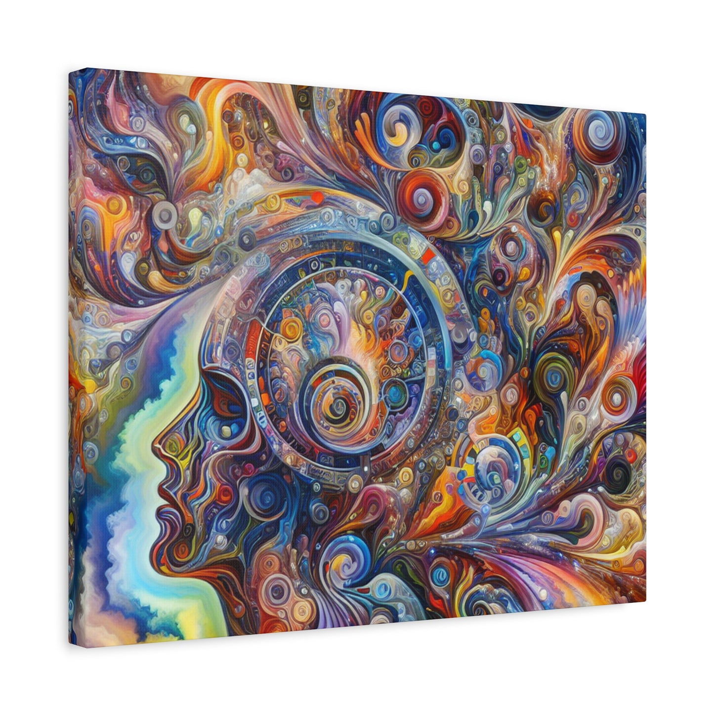bunter Punk vonTheodore Vanborough Bloomfield     -Canvas