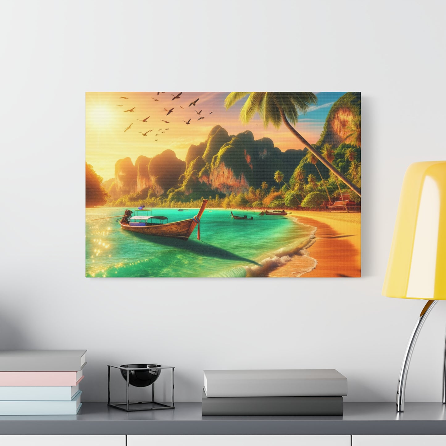 Entdecke die Schönheit Thailands: Atemberaubende Strand- und Meereslandschaften für dein Zuhause       - Canvas  - Wandbild