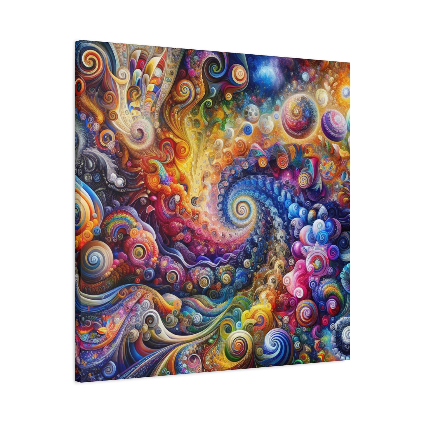 Farbenfrohe Blasen von Theodore Belleview Collection -Canvas -Wandgemälde