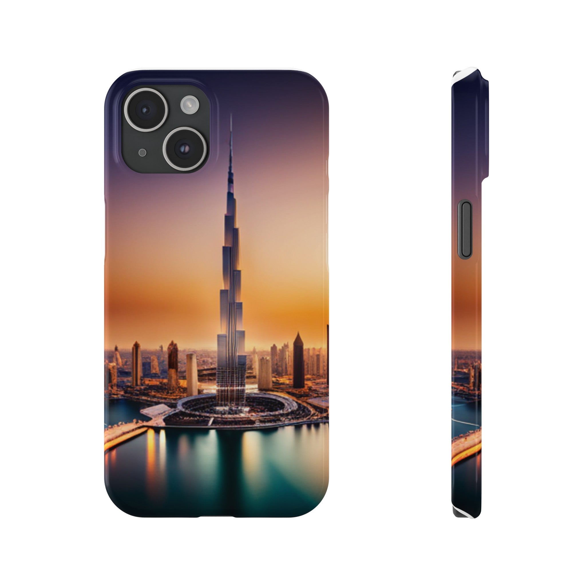 Dubai Dreams: Dein Handy-Cover in luxuriösem Glanz mit dem Design des Burj Khalifa!