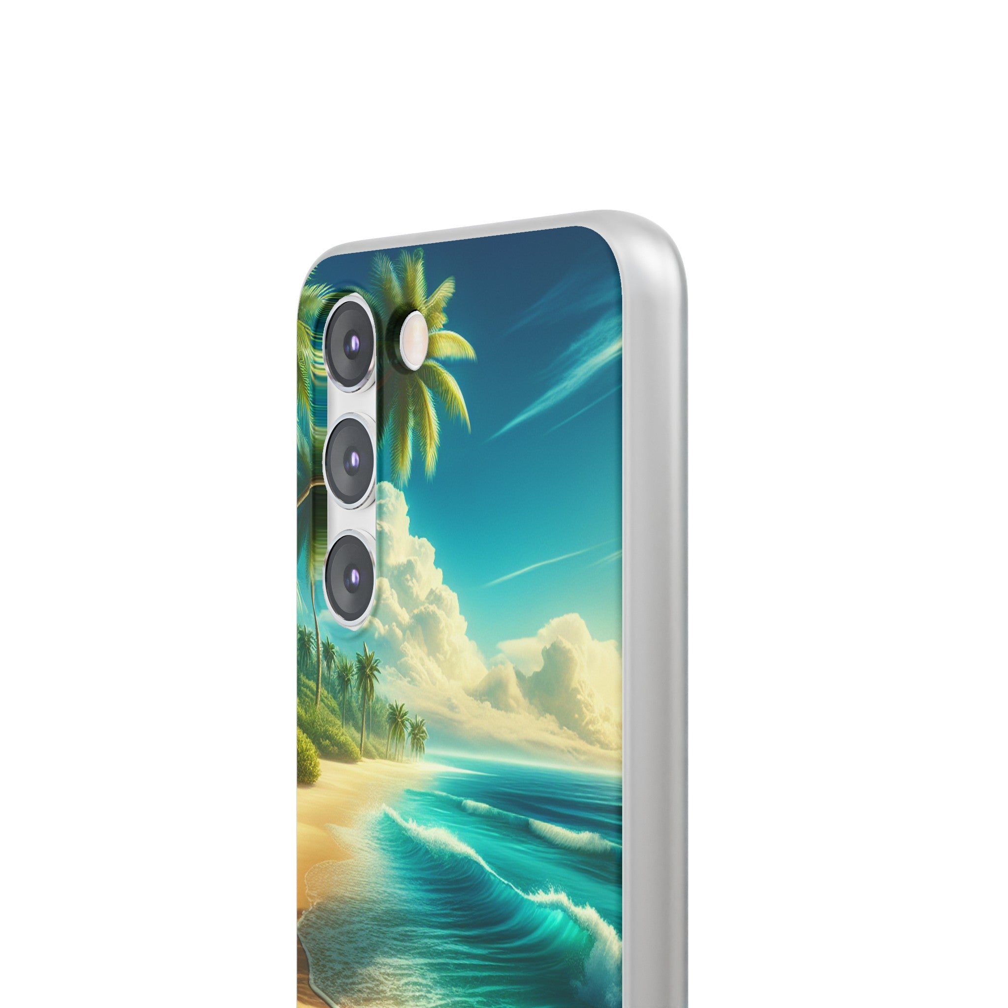 Strandparadies Handy Cover - Für iPhone & Samsung, Tauche ein in die Wellen - Die Inspiration für einen baldigen Urlaub