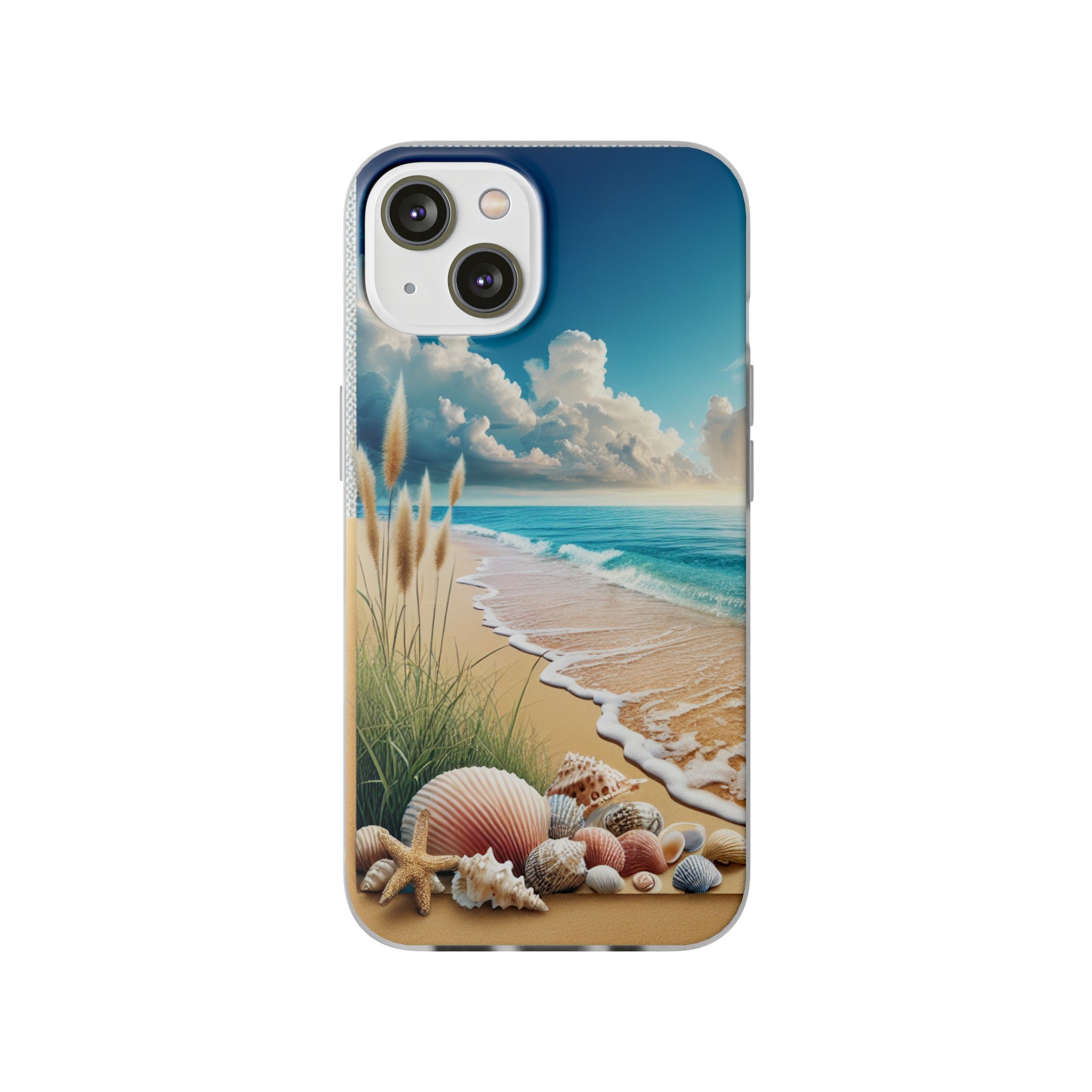 Strandparadies Handy Cover - Für iPhone & Samsung, Tauche ein in die Wellen - Die Inspiration für einen baldigen Urlaub