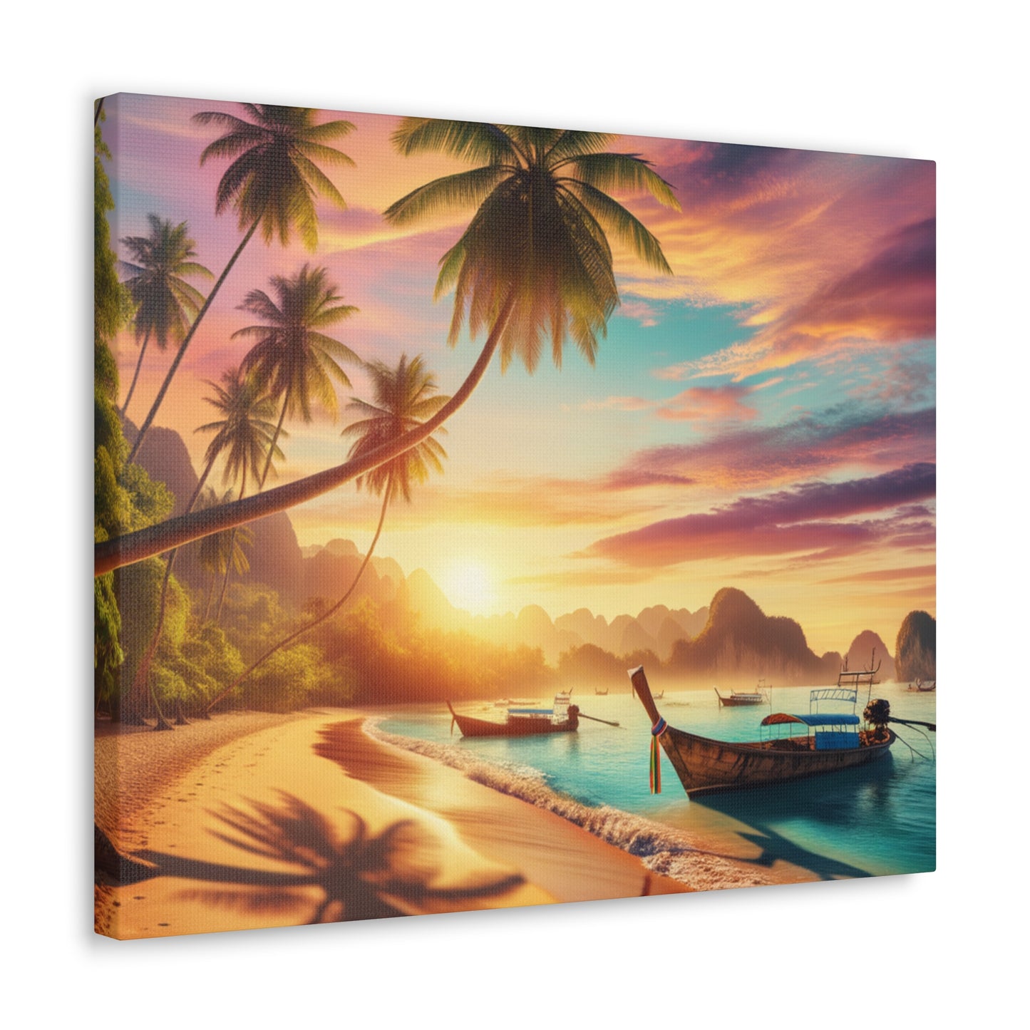 Traumhafte Küstenparadiese: Entdecken Sie unsere exklusive Kollektion von Strand- und Meerbildern aus Thailand  - Canvas  - Wandbild