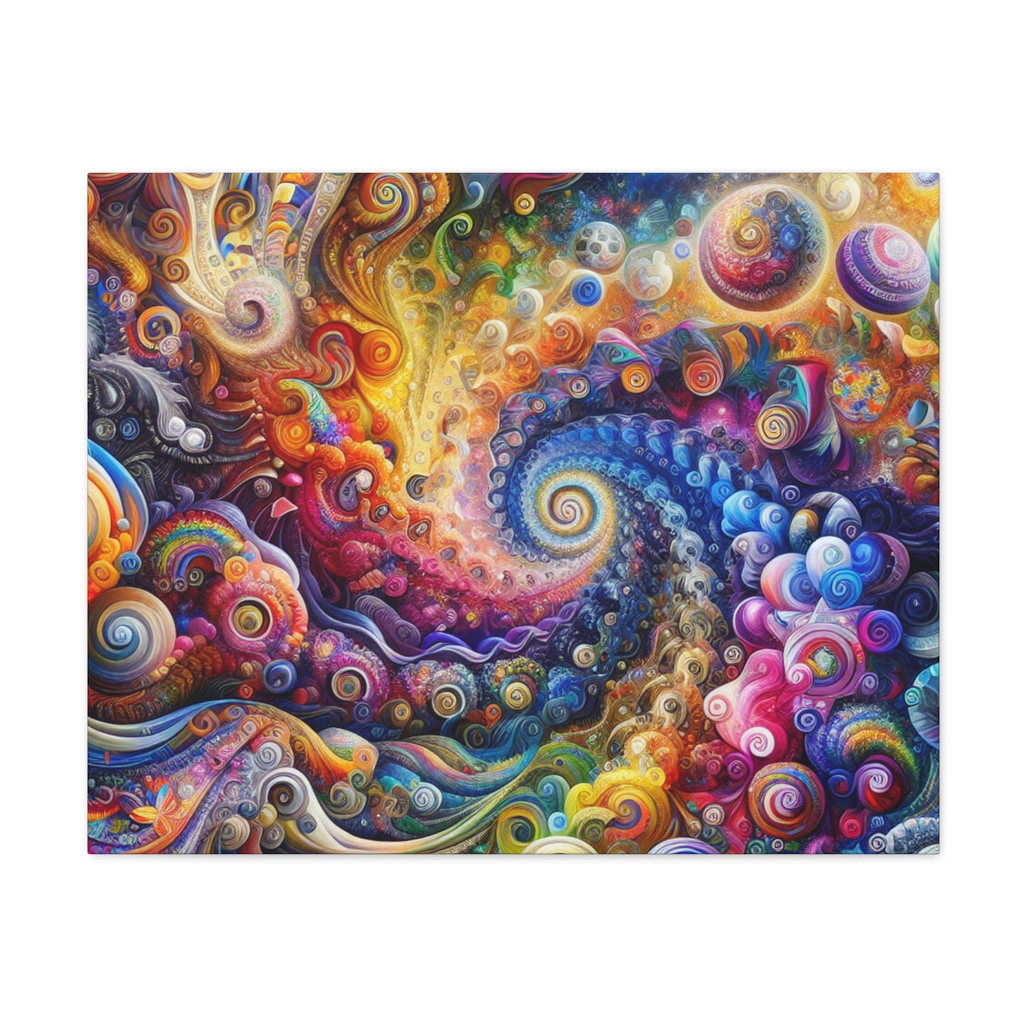Farbenfrohe Blasen von Theodore Belleview Collection -Canvas -Wandgemälde