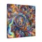 bunter Punk vonTheodore Vanborough Bloomfield     -Canvas