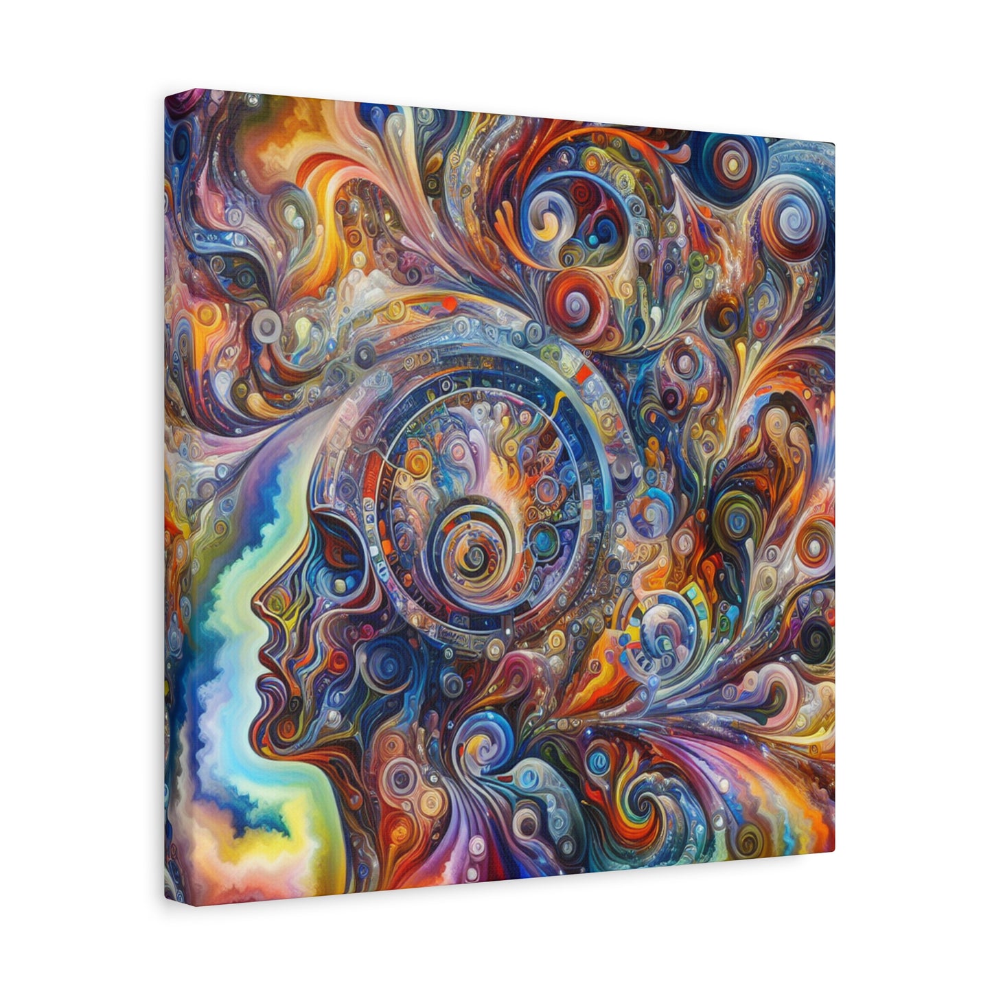 bunter Punk vonTheodore Vanborough Bloomfield     -Canvas