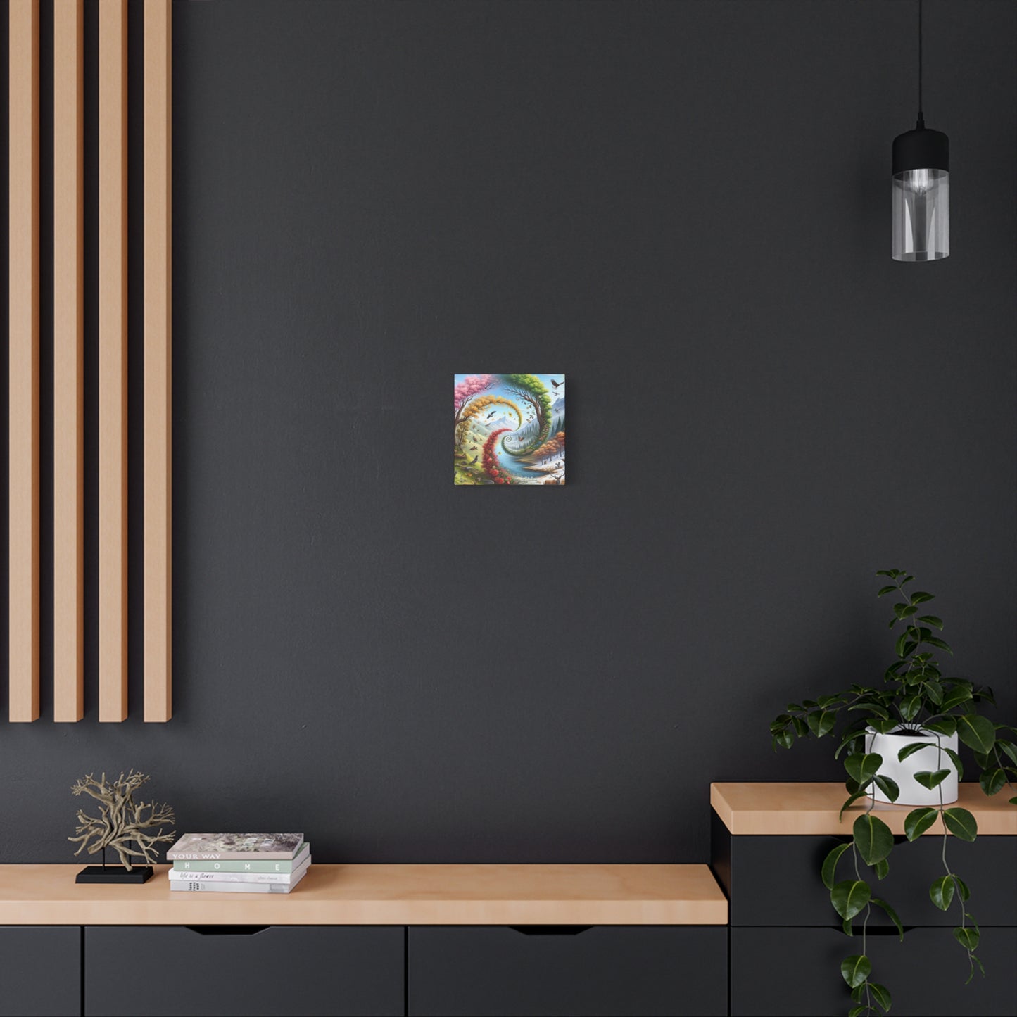 fröhliche Tiere im Wald von Sebastian Vermeer Royale     -Canvas -Wandgemälde