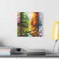 Tiere des Waldes von Benedict Rousseau Monet     -Canvas -Wandgemälde