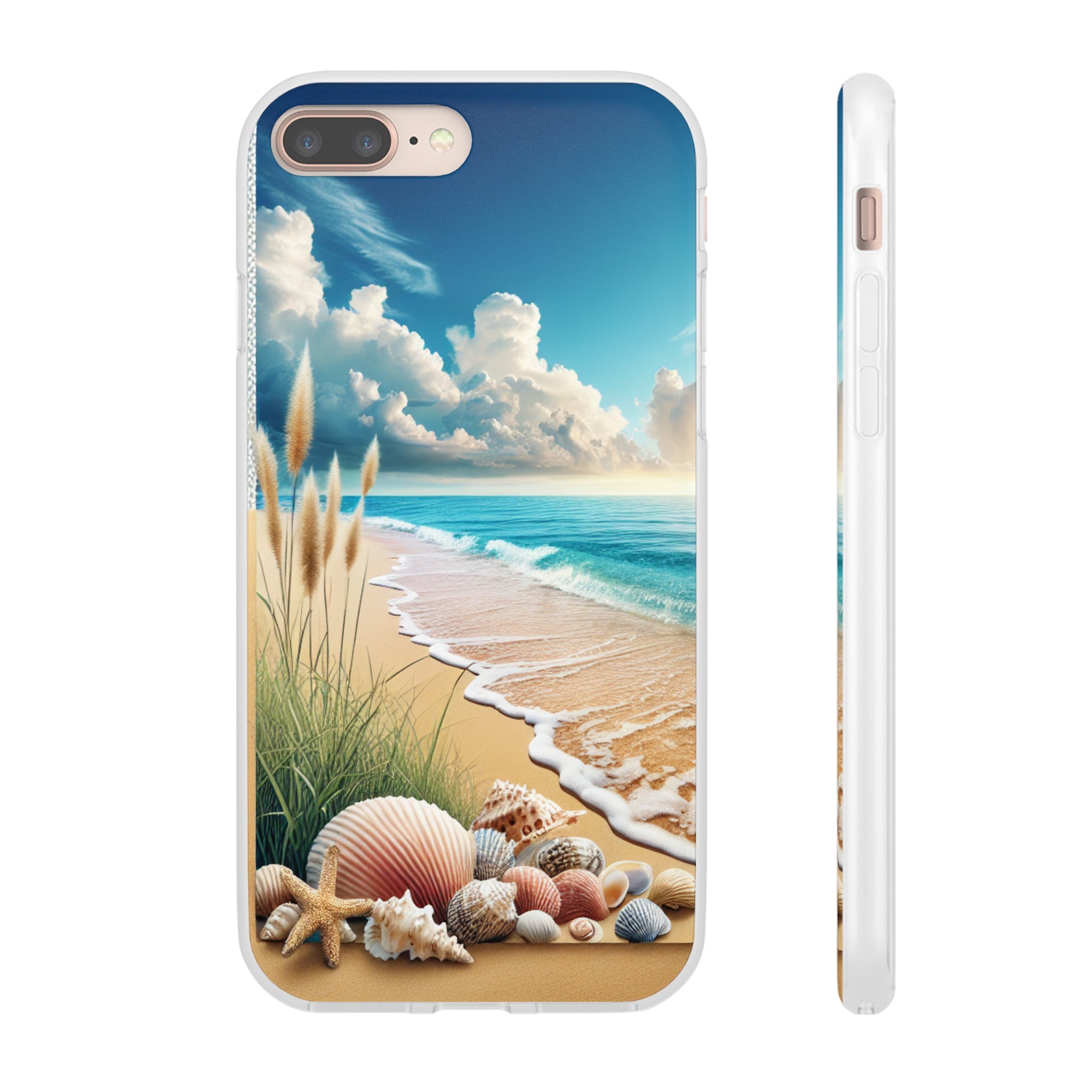 Strandparadies Handy Cover - Für iPhone & Samsung, Tauche ein in die Wellen - Die Inspiration für einen baldigen Urlaub