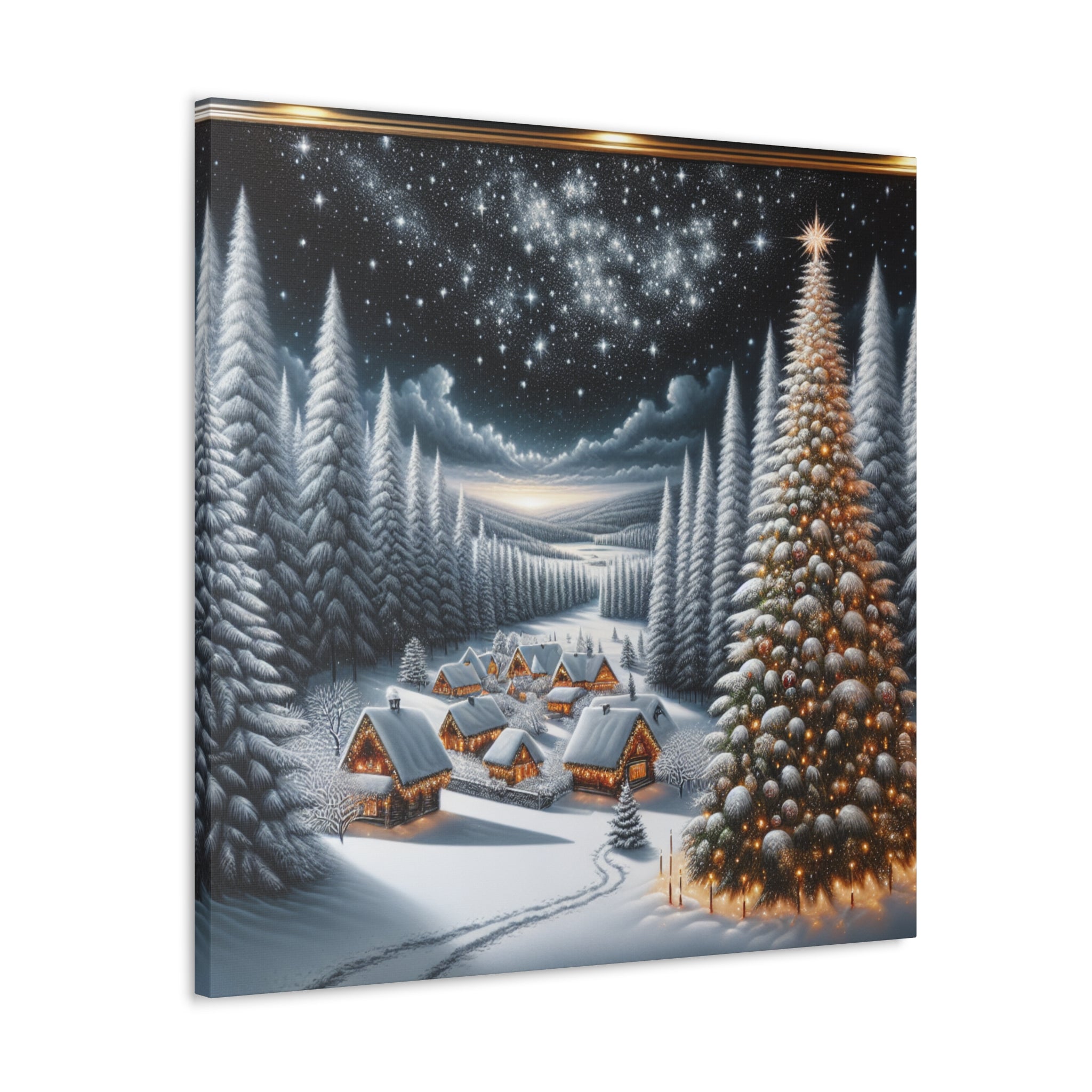 Winter Wonderland Theodore Monetson -Canvas -Wandgemälde