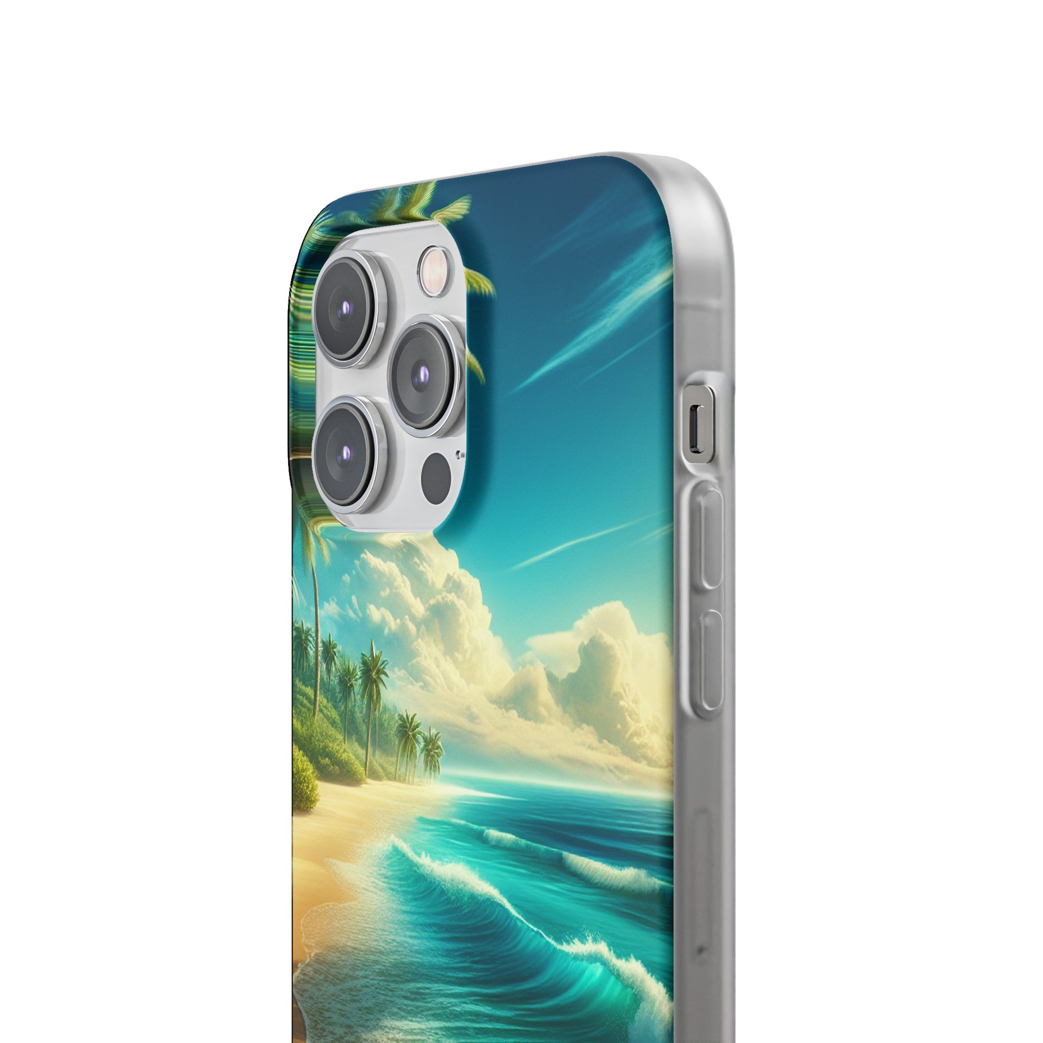 Strandparadies Handy Cover - Für iPhone & Samsung, Tauche ein in die Wellen - Die Inspiration für einen baldigen Urlaub