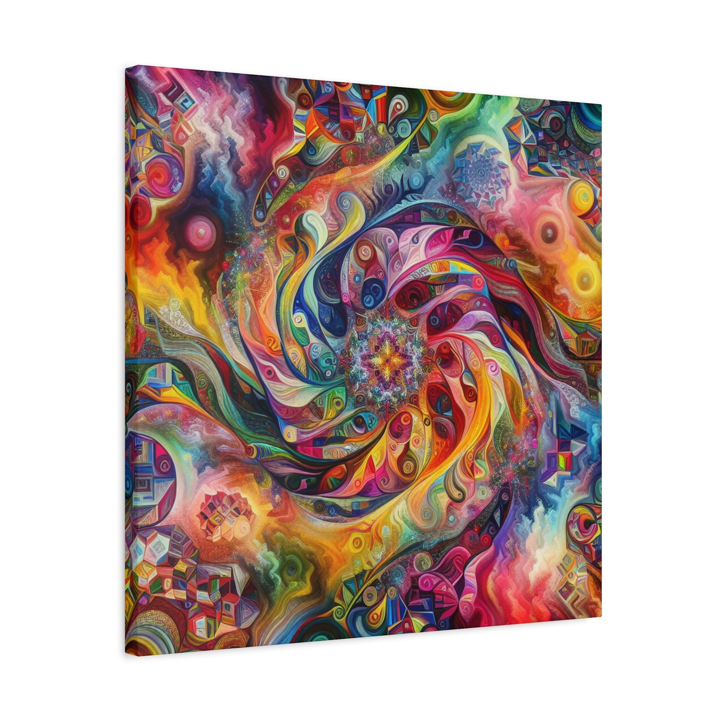 Bunte Spirale von Alabaster Fenton Fields    -Canvas -Wandgemälde