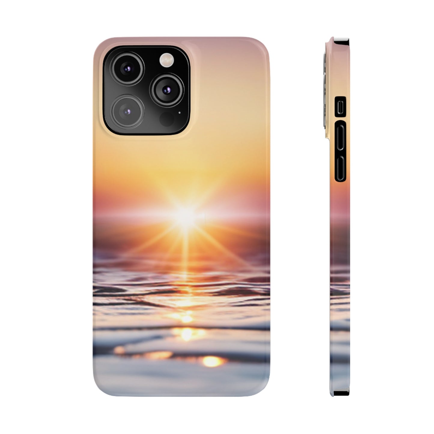 Bezaubernde Sonnenuntergangs-Handyhülle - Perfekt im neuen Design für Dein iPhone