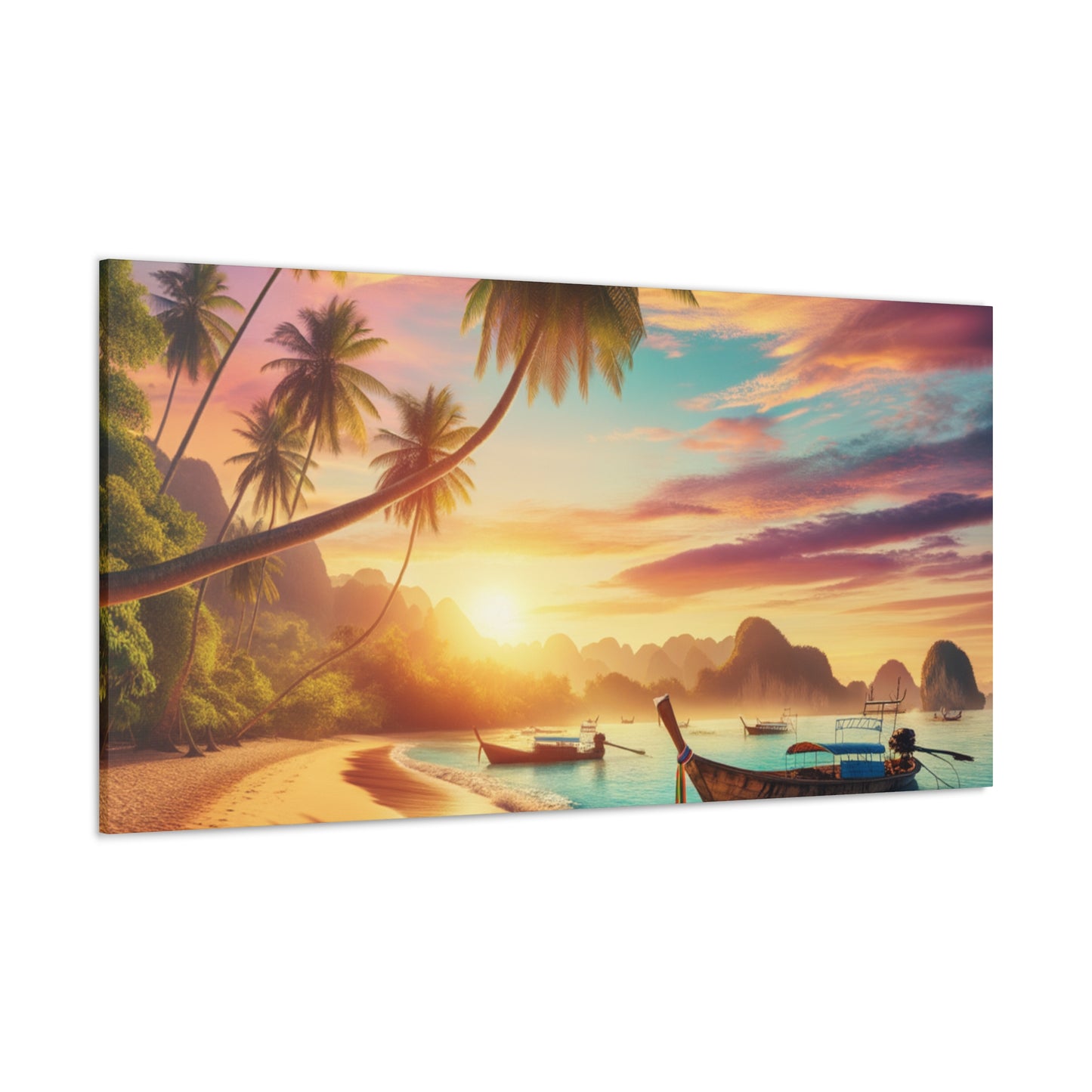 Traumhafte Küstenparadiese: Entdecken Sie unsere exklusive Kollektion von Strand- und Meerbildern aus Thailand  - Canvas  - Wandbild